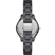 Michael Kors MK4650 Liliane Black Ceramic Women's Watch - mzwatcheslk srilanka